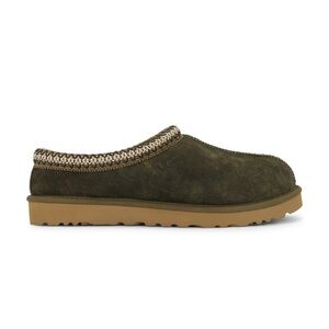 UGG Men’s Burnt Olive Suede Tasman Baxter Slip-ons